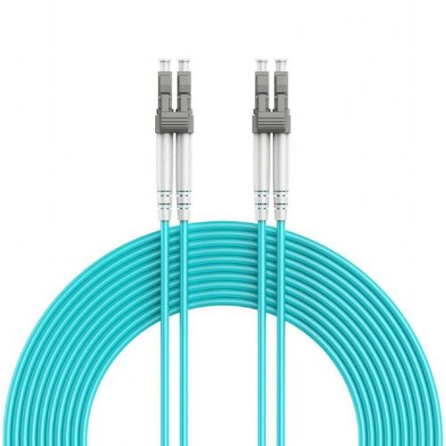 Gembird OM4 Fibre Optic Patch Cable 1m Blue