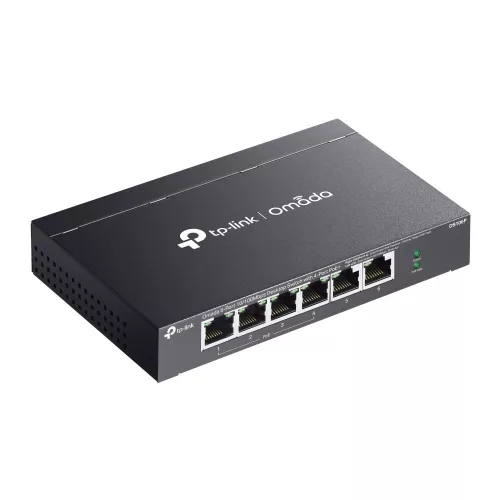 TP-Link DS106P Omada 6-Port 10/100Mbps Unmanaged Desktop Switch with 4-Port PoE+