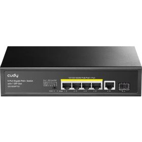 Cudy GS1005PTS1 5-Port PoE Switch Black