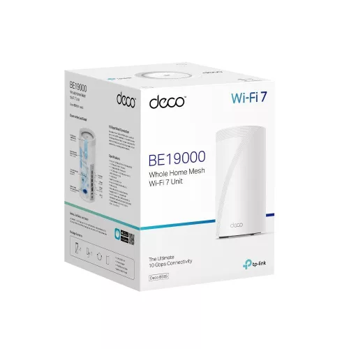 TP-Link Deco BE85 E19000 Tri-Band Whole Home Mesh WiFi 7 System (2 Pack)