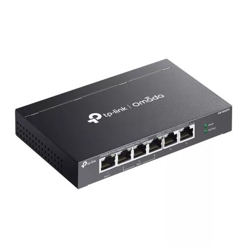 TP-Link DS106GPP Omada 6-Port Gigabit Unmanaged Desktop Switch with 3-Port PoE+ and 1-Port PoE++