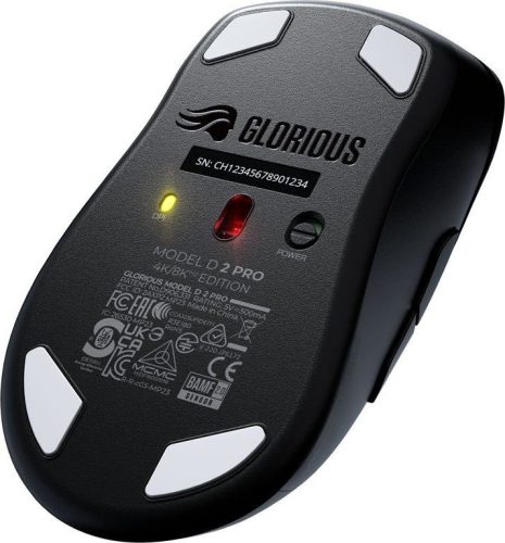 Glorious Model D 2 PRO Series Wireless Mouse 4K/8KHz Edition Black