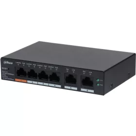   Dahua CS4006-4GT-60 6-Port Cloud Managed Desktop Gigabit Switch with 4-Port PoE