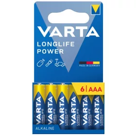 Varta AAA Alkáli Elem 6db/csomag