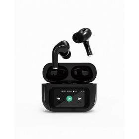   Gembird BT TWS in-ears with LCD display and Active Noise Cancelling Black