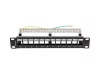 Lanberg 12-port Patch Panel 1U Black