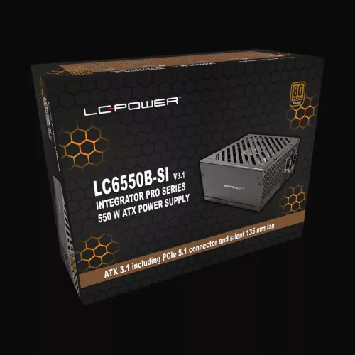 LC Power 550W 80+ Bronze Integrator Pro