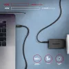 AXAGON BUCM32-CM05AB Speed+ USB-C <> USB 20Gbps cable 0,5m Black
