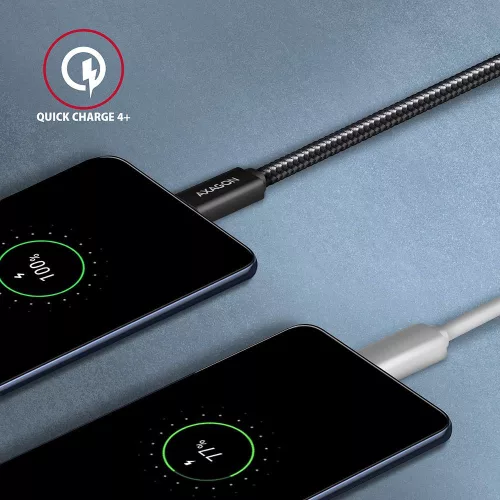 AXAGON BUCM32-CM05AB Speed+ USB-C <> USB 20Gbps cable 0,5m Black