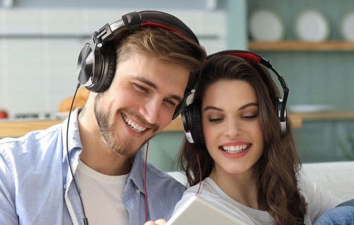 OneOdio Pro 10 Headset Red