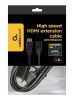 Gembird CC-HDMI4X-6 High speed HDMI extension cable with Ethernet 1,8m Black