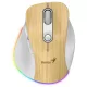 Genius Ergo 9000S Pro Wireless Bluetooth Mouse Pine Wood