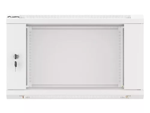 Lanberg 19" 6U Falra szerelhető Rackszekrény Silver