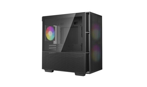 DeepCool CH360 Tempered Glass Black