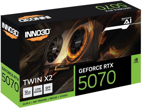 Inno3D GeForce RTX5070 12GB GDDR7 Twin X2