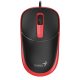 Genius DX-123 Wired Mouse Black/Red