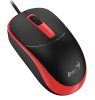 Genius DX-123 Wired Mouse Black/Red