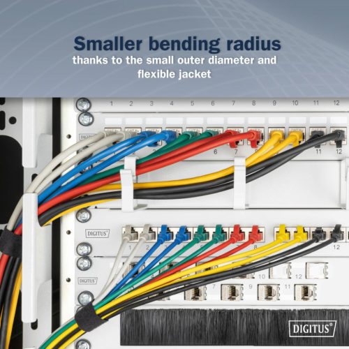 Digitus CAT6A F-FTP Patch Cable 1,5m Green
