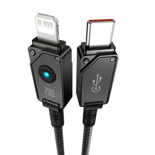 Baseus Unbreakable Series Fast Charging Data Cable Type-C to Lightning 20W Cluster 2m Black