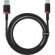 Baseus Dura Series 60W USB Type-A to Type-C Fast Charging cable 2m Black/Red