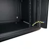 WP WPN-RWB-12606-B Falra szerelhető Rackszekrény Black
