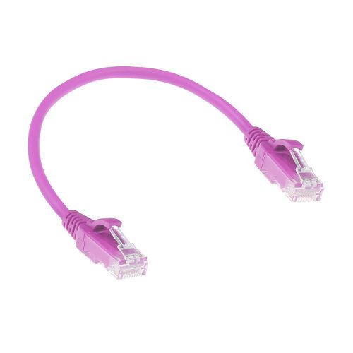 ACT CAT6 U-UTP Patch Cable 0,15m Pink