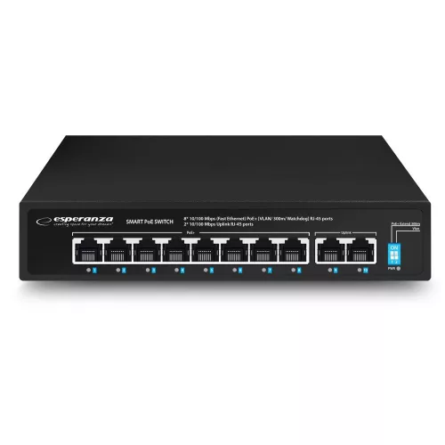 Esperanza ENS106 Spotter 10 Port Ethernet Switch