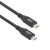 ACT USB-C to USB-C cable 0,5m Black
