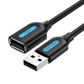 Vention USB 2.0 A Male to A Female Extension Cable 3m Black