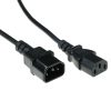 ACT Powercord C13 - C14 0.6m Black
