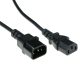ACT Powercord C13 - C14 0.6m Black
