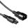 ACT Powercord C14 - C5 1m Black
