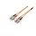 Legrand Low-Smoke Zero-Halogen - patch cable - 3 m - orange
