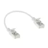 ACT CAT6A U-FTP Patch Cable 0,15m White