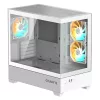 Gigabyte C201 Panoramic Ice Tempered Glass Black