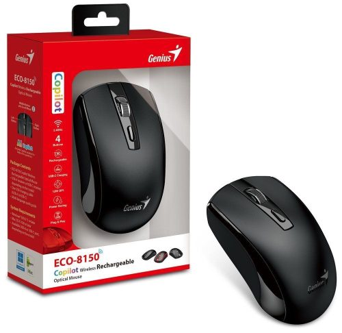 Genius ECO-8150 Wireless Mousre Black