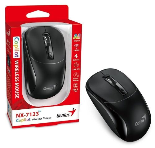 Genius NX-7123 Wireless Mouse Black