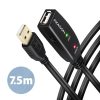 AXAGON ADR-207 USB Repeater cable 7,5m Black
