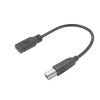 ACT USB Type-C female to USB-B 2.0 printer adapter cable 0,2m Black
