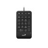 Genius NumPad 125 USB-C Copilot Numeric Keypad Black