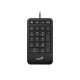 Genius NumPad 125 USB-C Copilot Numeric Keypad Black