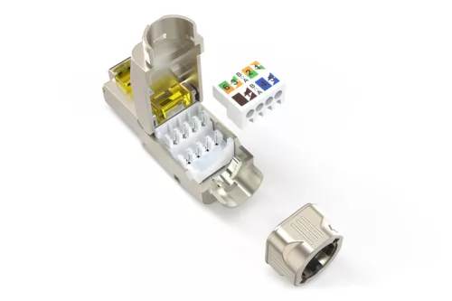 Digitus DN-93638 CAT6A FM45 RJ45 árnyékolt szerszám nélkül szerelhető csatlakozó