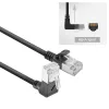 ACT CAT6A U-FTP Patch Cable 1m Black