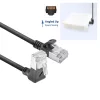 ACT CAT6A U-FTP Patch Cable 1m Black