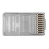 ACT RJ48 (10P/10C) modulaire connector for flat cable (25 pcs)