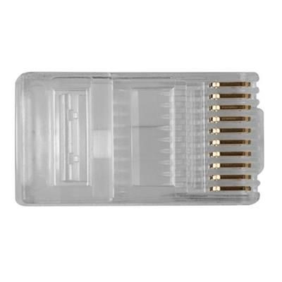 ACT RJ48 (10P/10C) modulaire connector for flat cable (25 pcs)