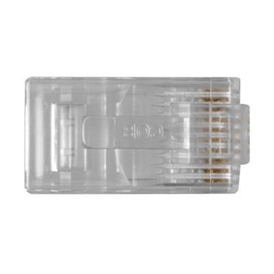 ACT RJ48 (10P/10C) modulaire connector for flat cable (25 pcs)