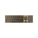 Genius SlimStar 7250BT Copilot Wireless Bluetooth Business Keyboard Pine Wood HU