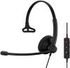 Sennheiser / EPOS Impact 100 Microsoft Teams Mono USB-C/A Headset Black