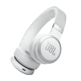  JBL Live 670NC Bluetooth Over-Ear Noise-Cancelling Headset White
